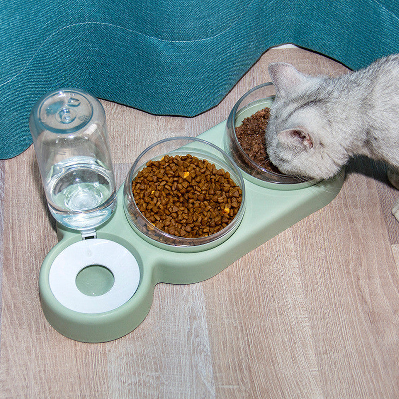 3-in-1 Pet Feeder with Automatic Water Dispenser 2