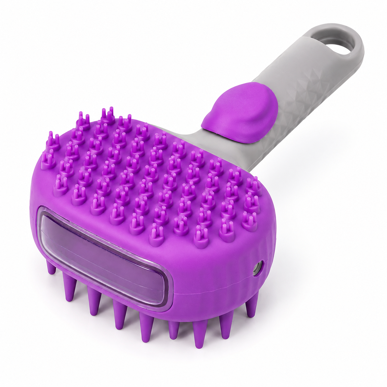 AquaPaws Pro™ Silicone Shampoo Dispenser Brush – Gentle Massage & Deep Clean for Dogs & Cats 🐶🐱