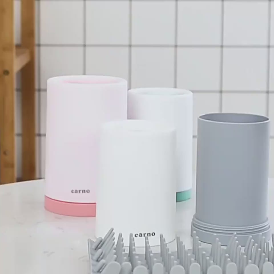 Portable Silicone Pet Paw Cleaner set video
